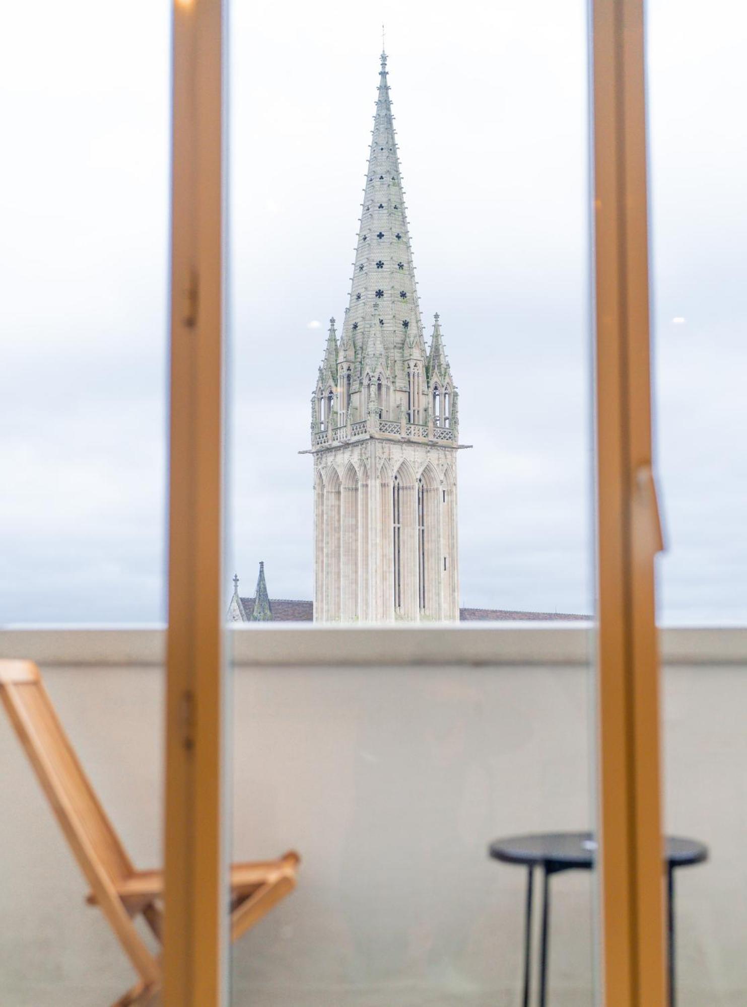 Appt Premium Centre Chateau Terrasse 2 Chambres 6P Vue Exceptionnelle Caen Exteriér fotografie