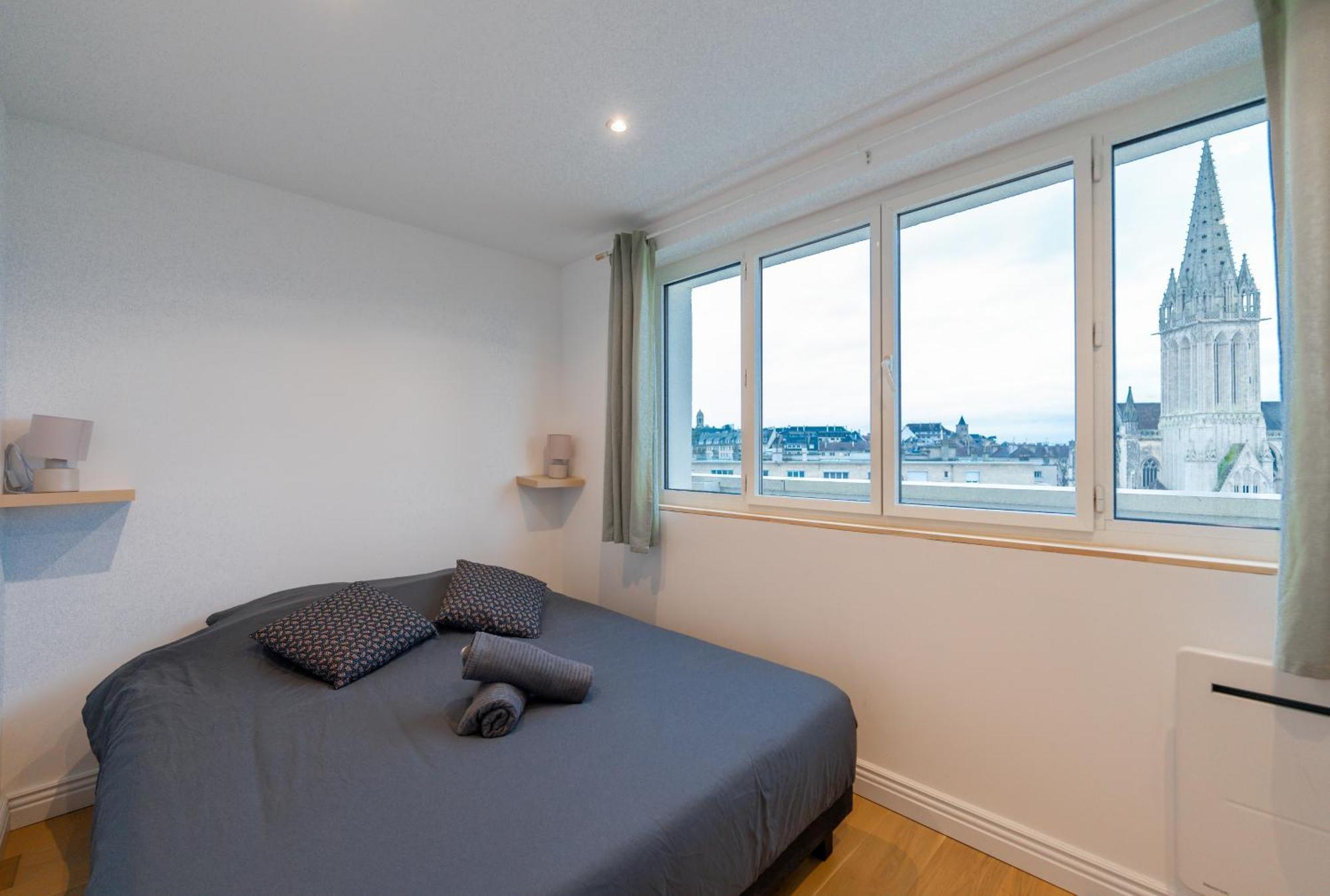 Appt Premium Centre Chateau Terrasse 2 Chambres 6P Vue Exceptionnelle Caen Exteriér fotografie